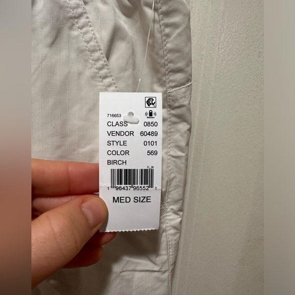 NWT Pacsun Cream Birch Low Rise Puddle Cargo Pants, size M - Picture 5 of 13